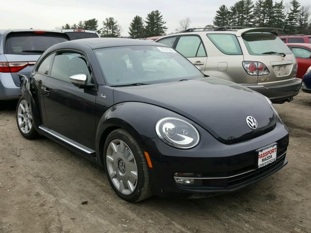 3VWVT7AT6DM692196 - 2013 VOLKSWAGEN BEETLE TUR BLACK photo 1