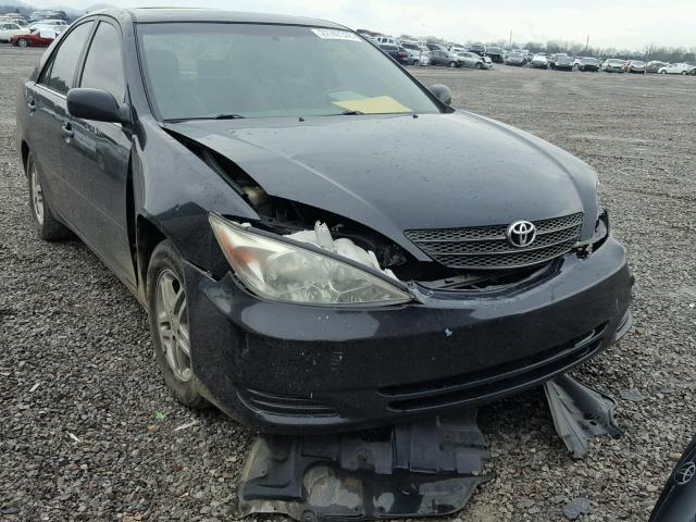 4T1BE32K42U044178 - 2002 TOYOTA CAMRY LE BLACK photo 1