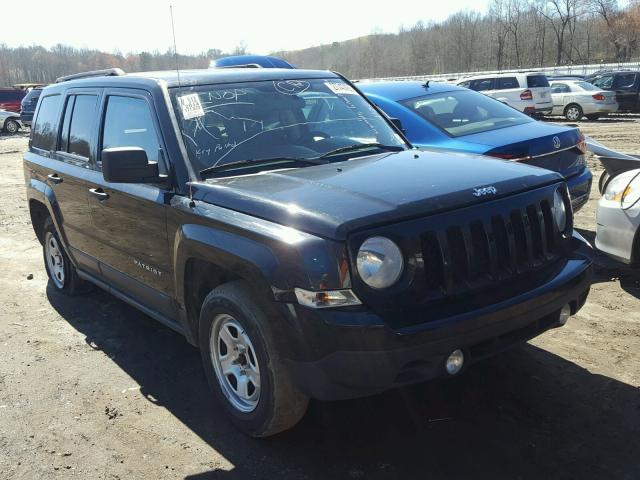 1C4NJPBA7ED642670 - 2014 JEEP PATRIOT SP BLACK photo 1