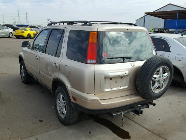 JHLRD18791S010070 - 2001 HONDA CR-V SE GOLD photo 3