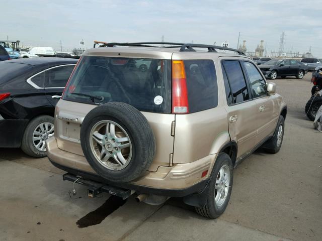 JHLRD18791S010070 - 2001 HONDA CR-V SE GOLD photo 4