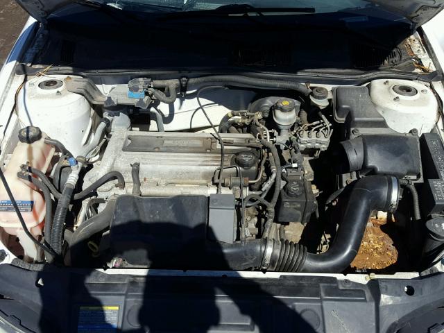 1G1JC12F057198296 - 2005 CHEVROLET CAVALIER WHITE photo 7