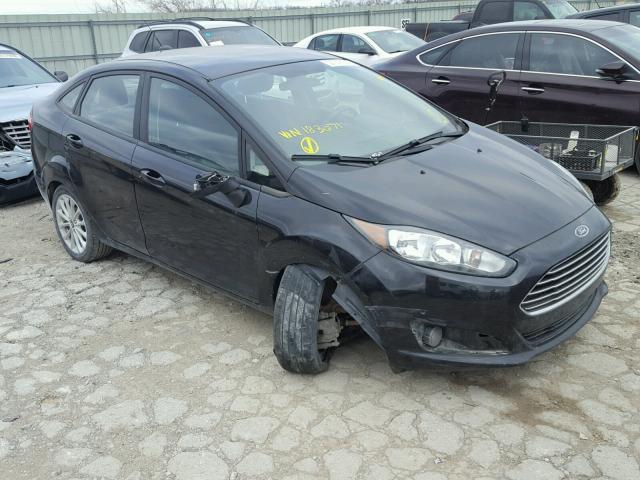 3FADP4BJ8EM183071 - 2014 FORD FIESTA SE BLACK photo 1