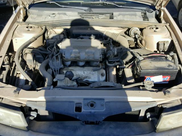 3C3XA5632MT018376 - 1991 CHRYSLER LEBARON A- BEIGE photo 7