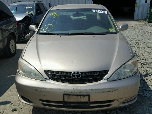 JTDBE32K230159195 - 2003 TOYOTA CAMRY LE BEIGE photo 9