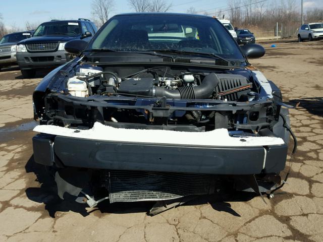 1G2NE52F74M575205 - 2004 PONTIAC GRAND AM S BLUE photo 9