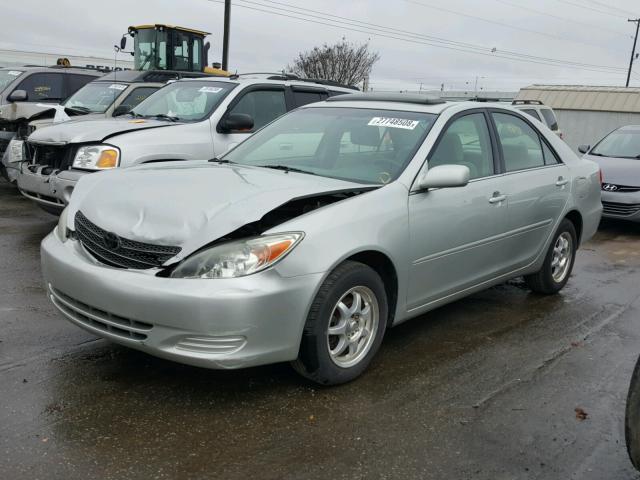 4T1BE32K54U270510 - 2004 TOYOTA CAMRY LE SILVER photo 2