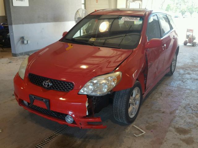 2T1KR38E44C240731 - 2004 TOYOTA COROLLA MA RED photo 2