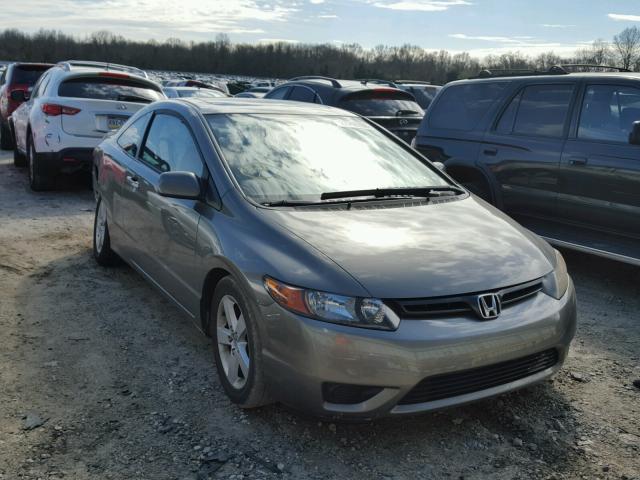 2HGFG12896H560152 - 2006 HONDA CIVIC EX GRAY photo 1