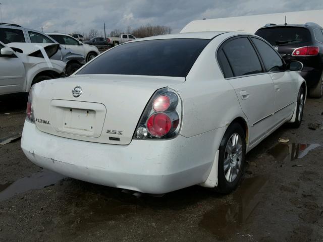 1N4AL11D96N314587 - 2006 NISSAN ALTIMA S WHITE photo 4