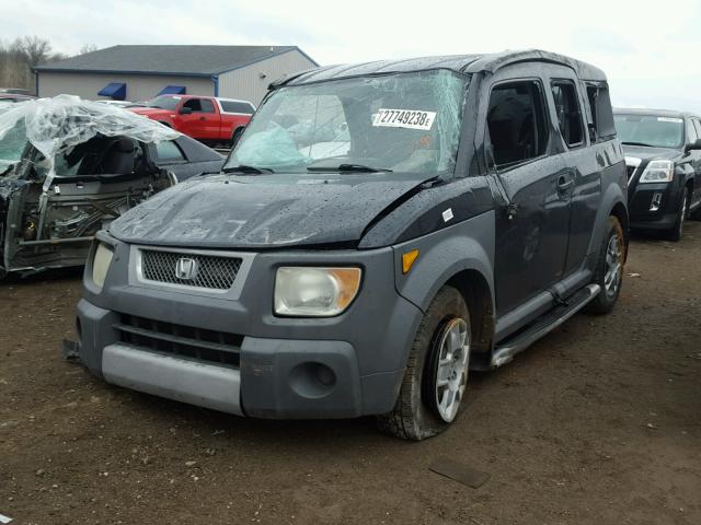 5J6YH28325L010535 - 2005 HONDA ELEMENT LX BLUE photo 2