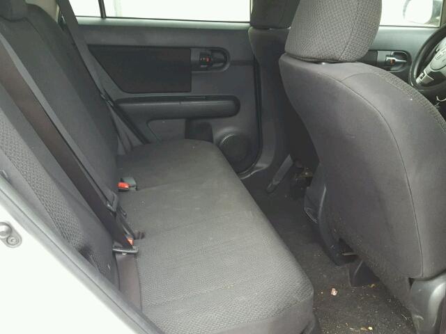 JTLKE50E891090710 - 2009 TOYOTA SCION XB თეთრი ფოტო 6