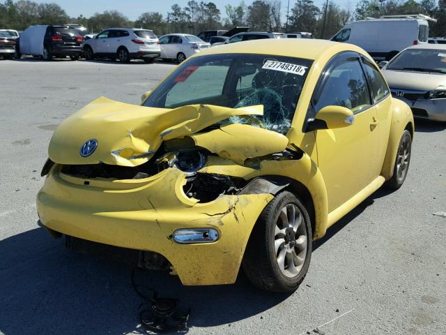 3VWBP21C13M432359 - 2003 VOLKSWAGEN NEW BEETLE 黄色 照片 2