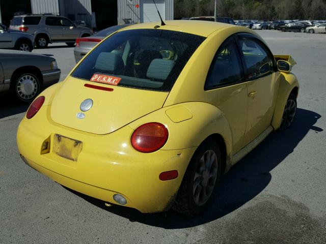 3VWBP21C13M432359 - 2003 VOLKSWAGEN NEW BEETLE 黄色 照片 4