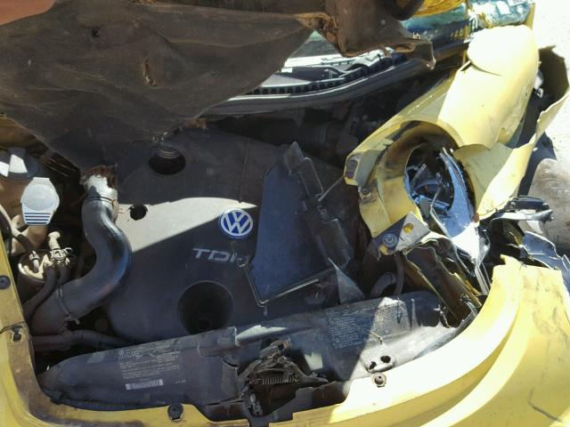 3VWBP21C13M432359 - 2003 VOLKSWAGEN NEW BEETLE 黄色 照片 7