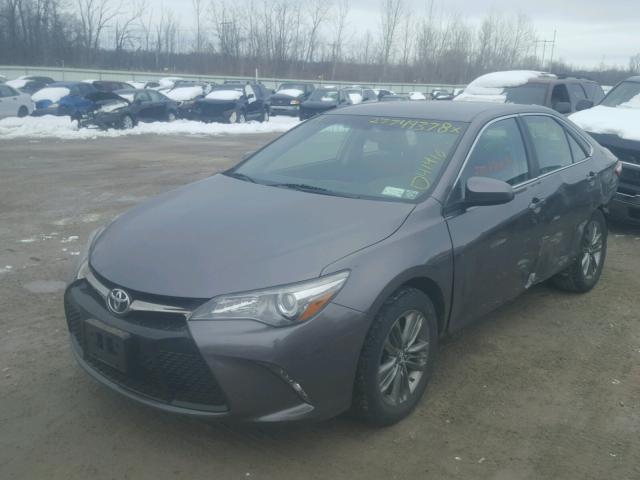 4T1BF1FK5GU129677 - 2016 TOYOTA CAMRY LE GRAY photo 2