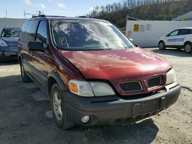 1GMDX03E6YD310822 - 2000 PONTIAC MONTANA MAROON photo 1