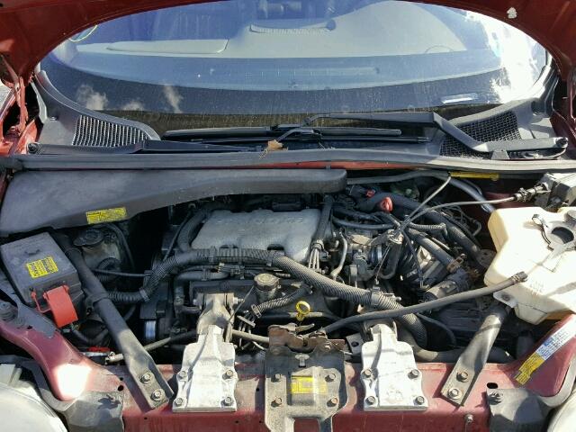 1GMDX03E6YD310822 - 2000 PONTIAC MONTANA MAROON photo 7