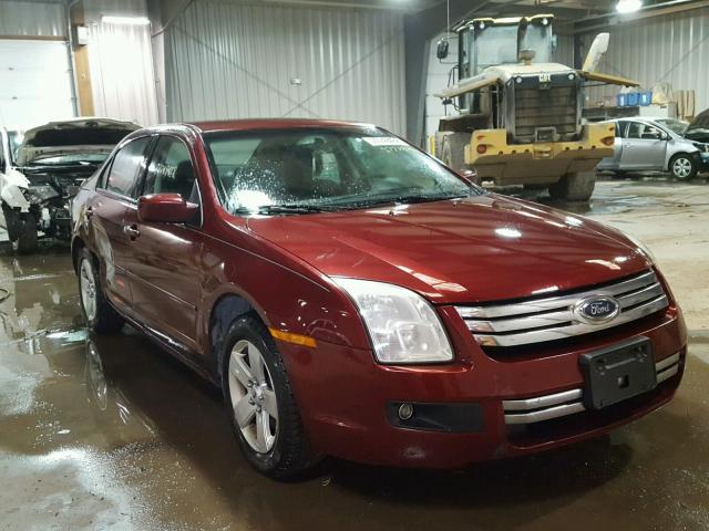 3FAFP07116R195495 - 2006 FORD FUSION SE RED photo 1