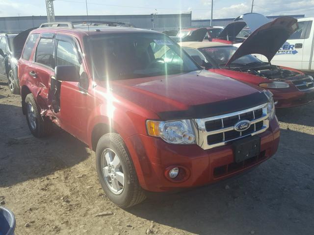 1FMCU03739KC81525 - 2009 FORD ESCAPE XLT RED photo 1