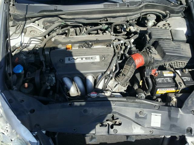 1HGCM56397A028305 - 2007 HONDA ACCORD SE SILVER photo 7