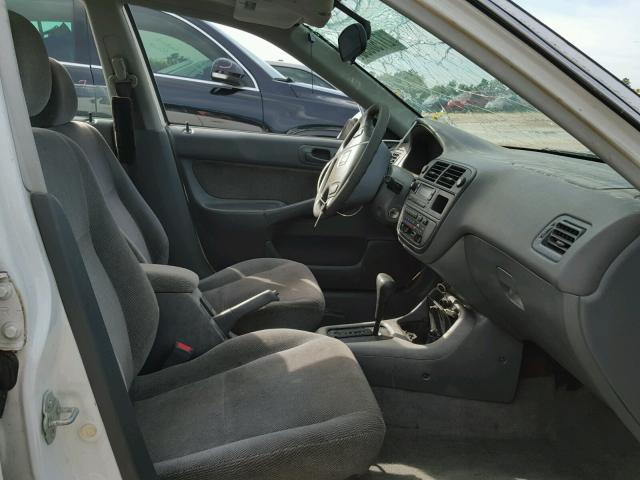 1HGEJ8649VL021402 - 1997 HONDA CIVIC EX თეთრი ფოტო 5