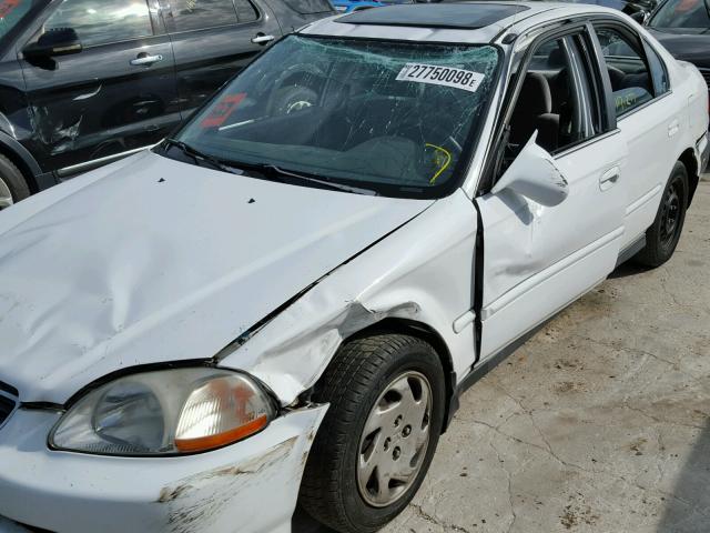 1HGEJ8649VL021402 - 1997 HONDA CIVIC EX თეთრი ფოტო 9