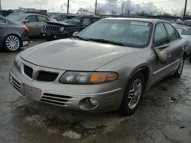 1G2HX54K0Y4221100 - 2000 PONTIAC BONNEVILLE TAN photo 2