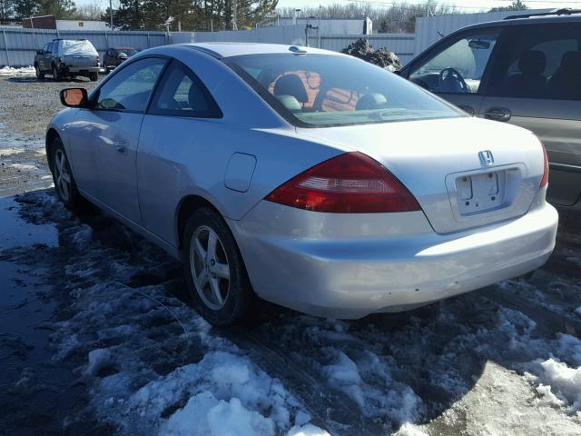 1HGCM72615A003553 - 2005 HONDA ACCORD EX SILVER photo 3