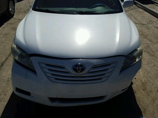 4T1BE46K37U666570 - 2007 TOYOTA CAMRY NEW WHITE photo 7