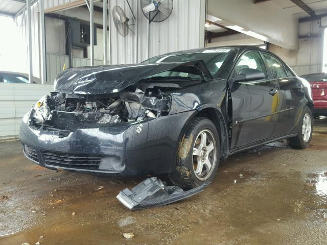 1G2ZF58BX74192656 - 2007 PONTIAC G6 VALUE L BLACK photo 2