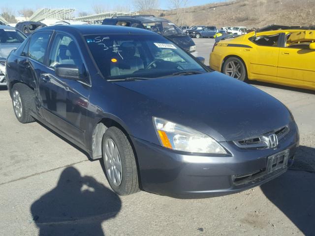 1HGCM56474A072646 - 2004 HONDA ACCORD LX GRAY photo 1