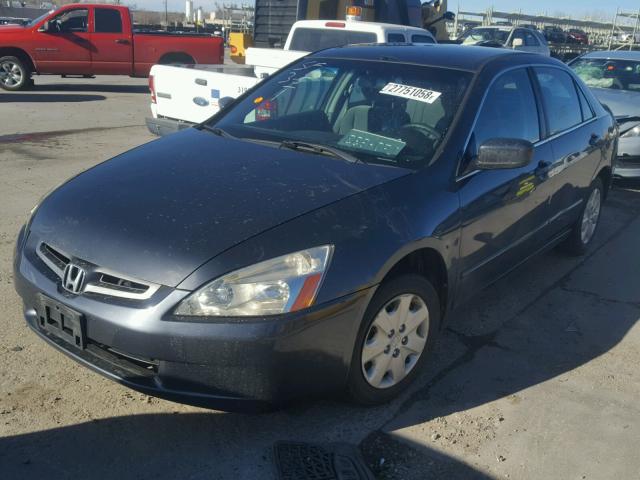 1HGCM56474A072646 - 2004 HONDA ACCORD LX GRAY photo 2