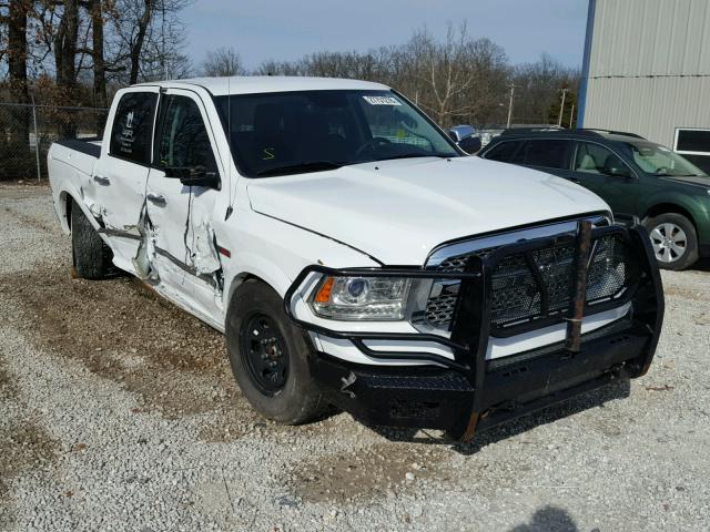 1C6RR7VM1GS125001 - 2016 RAM 1500 LARAM WHITE photo 1