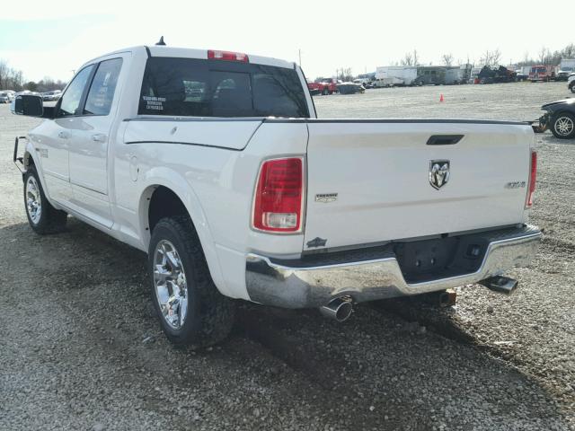 1C6RR7VM1GS125001 - 2016 RAM 1500 LARAM WHITE photo 3