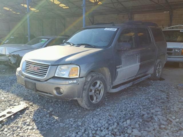 1GKET16S666109195 - 2006 GMC ENVOY XL GRAY photo 2