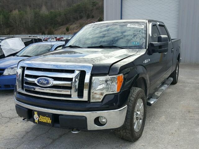 1FTPW14V09FB27981 - 2009 FORD F150 SUPER BLACK photo 2