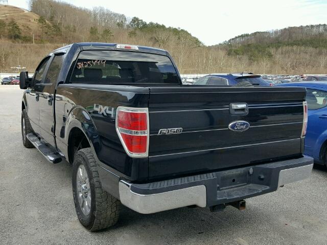 1FTPW14V09FB27981 - 2009 FORD F150 SUPER BLACK photo 3