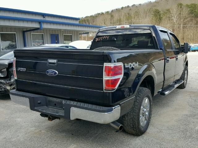 1FTPW14V09FB27981 - 2009 FORD F150 SUPER BLACK photo 4