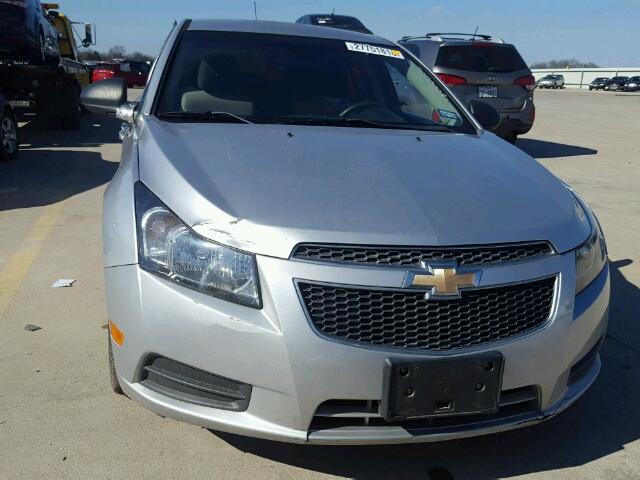 1G1PD5SH5B7222071 - 2011 CHEVROLET CRUZE LS SILVER photo 9