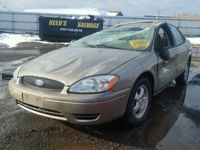 1FAFP53U25A180624 - 2005 FORD TAURUS SE TAN photo 2