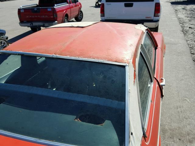 4B27C6K131110 - 1976 BUICK SKYLARK ORANGE photo 9