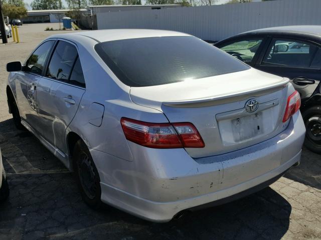 4T1BK46K77U557313 - 2007 TOYOTA CAMRY NEW SILVER photo 3