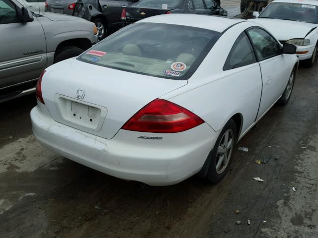 1HGCM72693A007783 - 2003 HONDA ACCORD EX WHITE photo 4