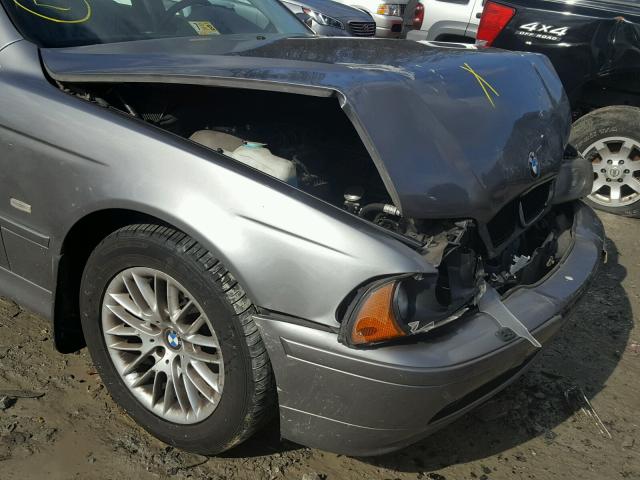 WBADT634X2CH92802 - 2002 BMW 530 I AUTO GRAY photo 9