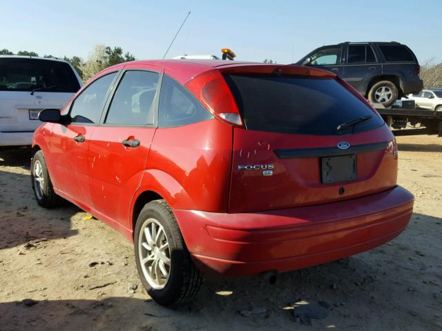 3FAFP37N25R103121 - 2005 FORD FOCUS ZX5 RED photo 3