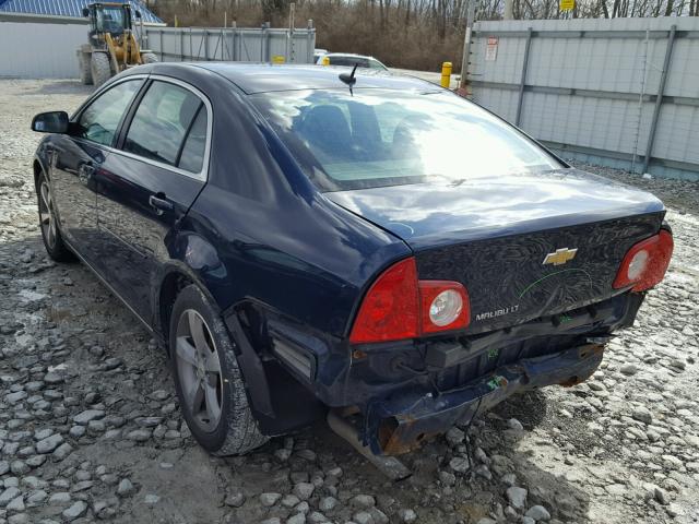 1G1ZC5E16BF173429 - 2011 CHEVROLET MALIBU 1LT BLUE photo 3