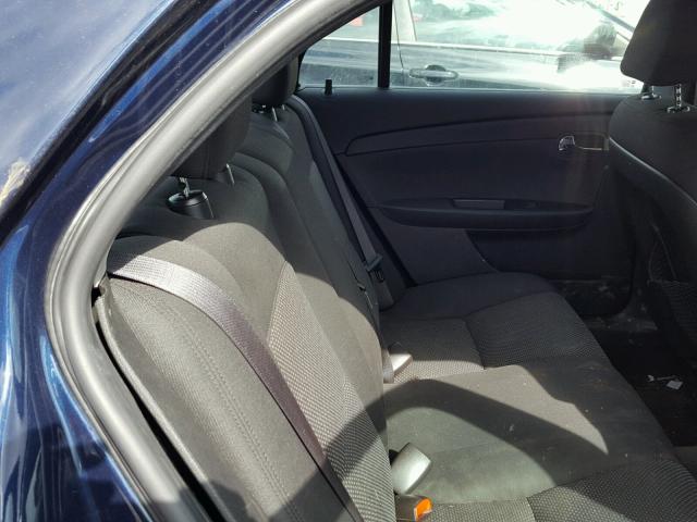 1G1ZC5E16BF173429 - 2011 CHEVROLET MALIBU 1LT BLUE photo 6