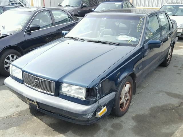 YV1LS5715S2227575 - 1995 VOLVO 850 BLUE photo 2