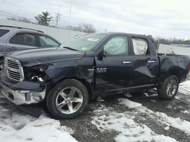 1C6RR7LT0ES403121 - 2014 RAM 1500 SLT BLUE photo 2